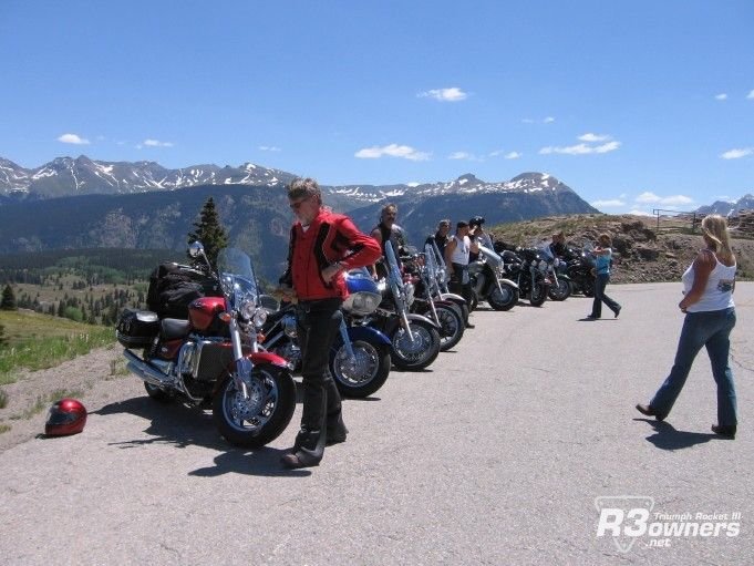 Couples' ride in 07 - between Silverton & Durango Colorado