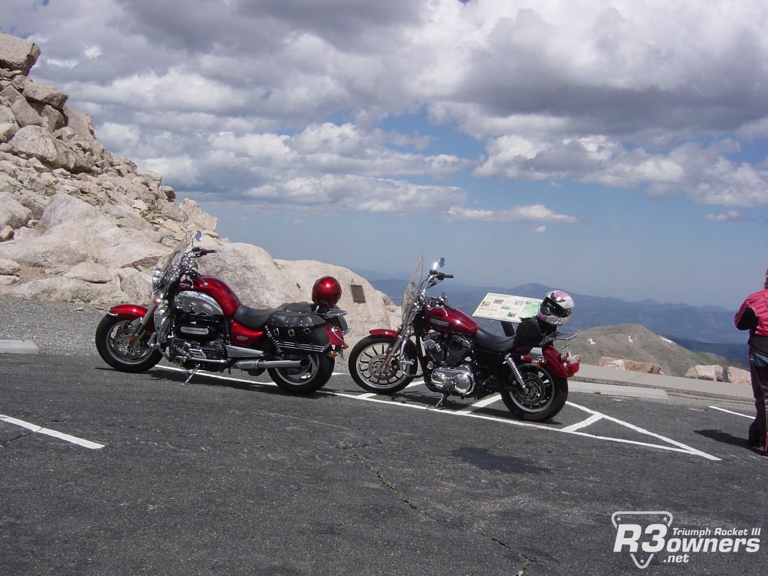 High - almost atop Mt Evans